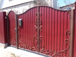 Калитка - пример 1 фото в Новосиньково